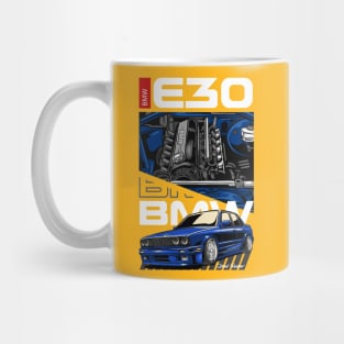 BMW E30 Iconic Design Mug